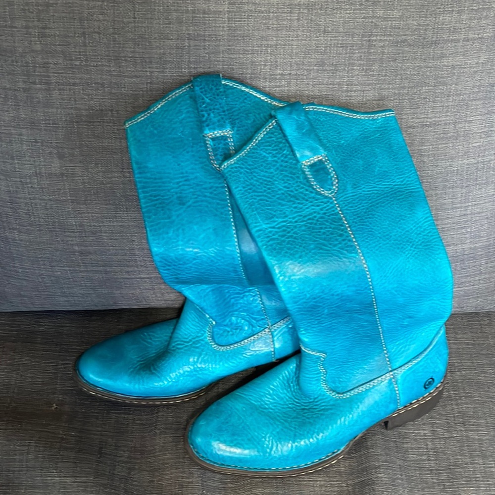 Teal Born Boots